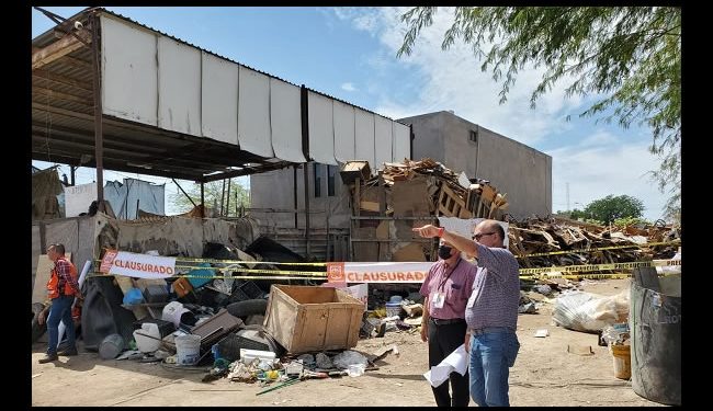 Empresa recicladora usaba predio como desecho de basura sin ningún permiso, fue clausurado