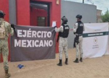 Aseguran armas y narcóticos en San Luis Río Colorado