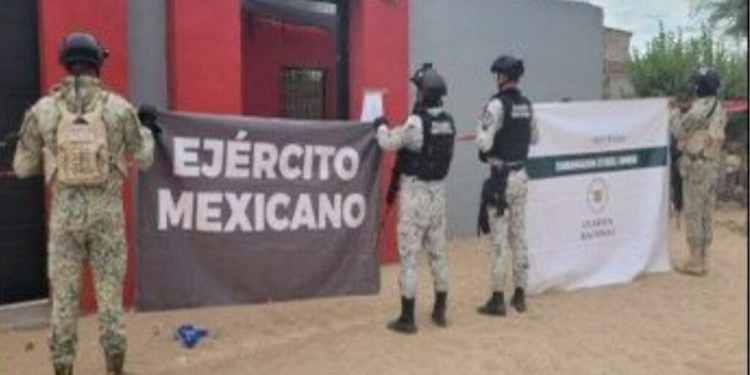 Aseguran armas y narcóticos en San Luis Río Colorado
