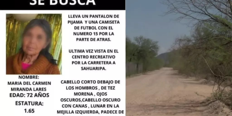 Abuelita con Alzheimer Se Pierde en el Monte durante Paseo Familiar en Sonora
