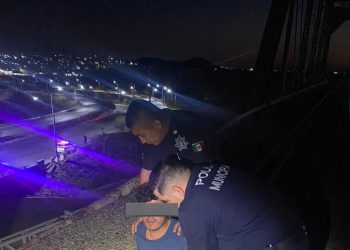 Policías frustran intento de suicidio en presa de Hermosillo