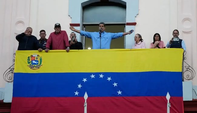 Convoca Maduro a movilización en Caracas para “defender la paz”