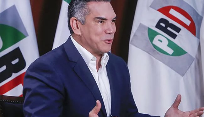 ‘Alito’ Moreno va por reelección; se registra como candidato a dirigencia del PRI