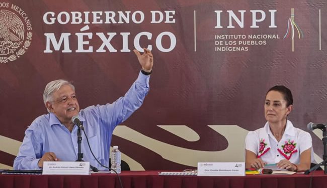 Claudia Sheinbaum no es “fifí” y cumple con principios de su movimiento: AMLO