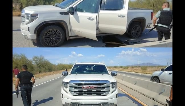 Atacan a elementos de la Guardia Nacional en la carretera Altar-Caborca; no hay bajas, lesionados ni detenidos