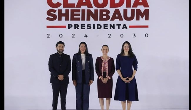 Anuncia Sheinbaum a titulares de Cultura, del Trabajo y Turismo