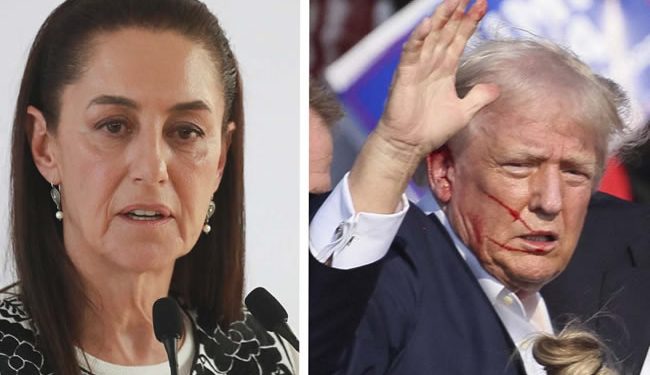 Sheinbaum rechaza que cárteles manejen México, como afirmó Trump