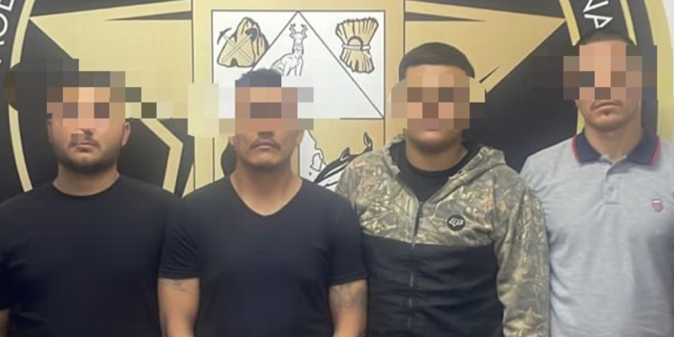 Detienen a 4 sujetos investigados por homicidio en centro de rehabilitación de Navojoa