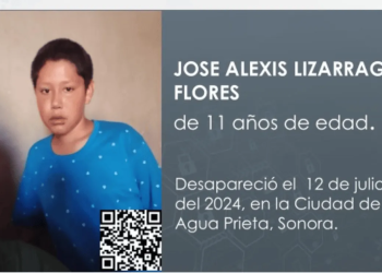 Alerta Amber. Urge localizar a José Alexis, de 11 años de edad, quien desapareció en Sonora