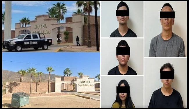 Cinco adultos detenidos por “fiesta privada” en Motel de Hermosillo con 14 menores de edad