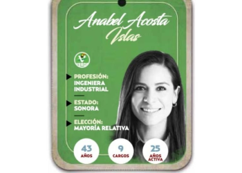 ¿Quién es Anabel Acosta Islas, conoce a la próxima diputada?