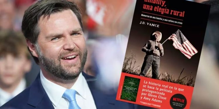 Gente rústica, desocupación y familia: así es la autobiografía que hizo famoso a JD Vance, el elegido de Trump