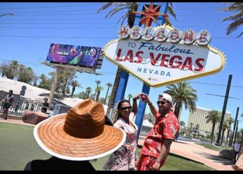 Las Vegas rompe récord de calor, con 48.9 grados centígrados