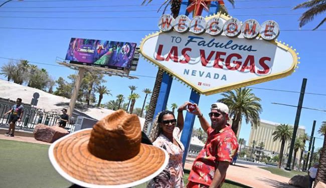 Las Vegas rompe récord de calor, con 48.9 grados centígrados