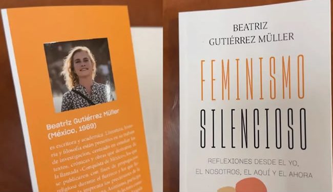 Gutiérrez Müller anuncia nuevo libro ‘Feminismo silencioso’; “AMLO se va a retirar y yo tengo que continuar”