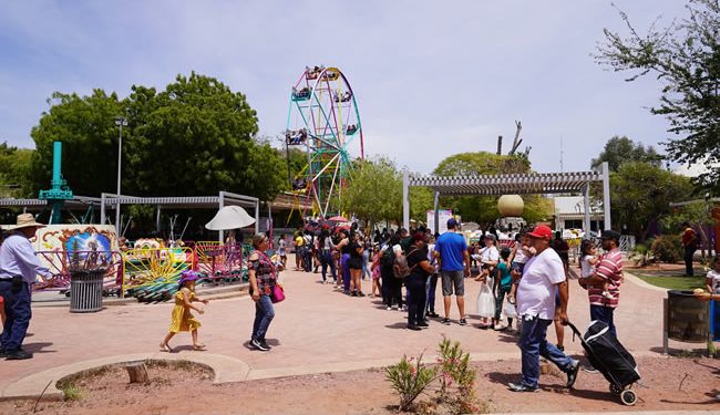 Invita Gobierno de Sonora a disfrutar el verano en el Parque Infantil