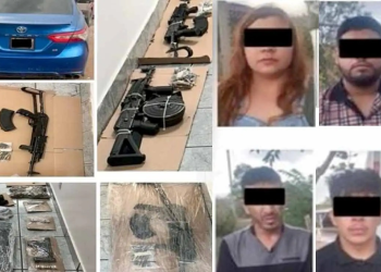 Detienen a siete personas y decomisan un arsenal de armas de fuego en municipios del norte de Sonora