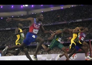 Noah Lyles, campeón de los 100 metros olímpicos por cinco milésimas de segundo