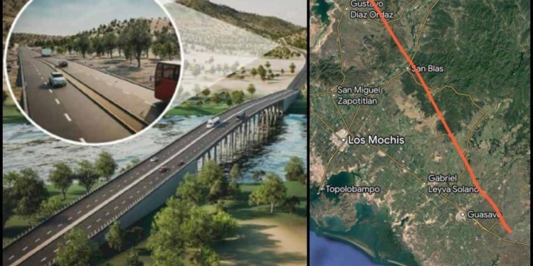Gobierno de Sinaloa proyecta una carretera desde Guasave hasta los límites con Sonora