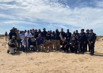 Participan Elementos de la FGEBC en operativo de búsqueda en San Luis Río Colorado