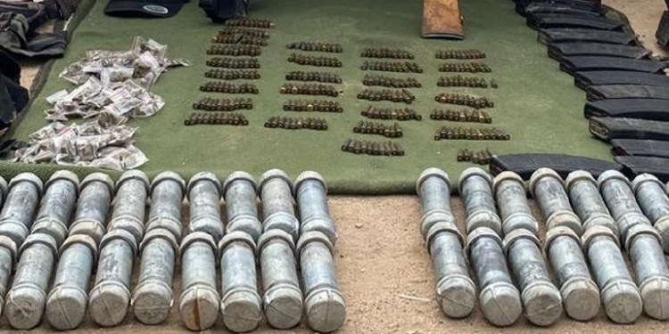 Encontró GN camioneta con explosivos caseros y escopetas en Sonora