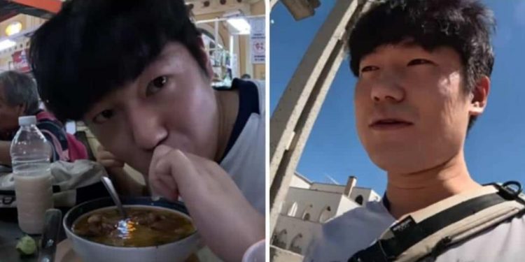 Coreano come gallina pinta en Sonora con un calor extremo y así fue su reacción