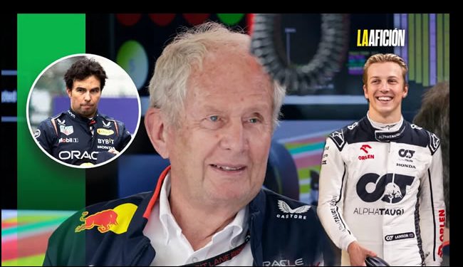 ¿Se va ‘Checo’ Pérez? Helmut Marko confirma que Liam Lawson estará en Red Bull para 2025