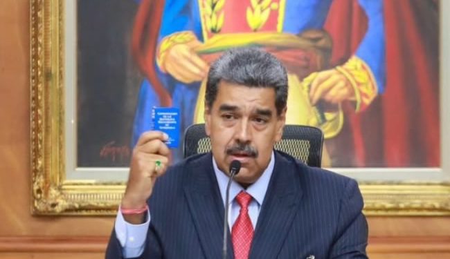 Maduro: ‘Estados Unidos debe sacar sus narices de Venezuela’