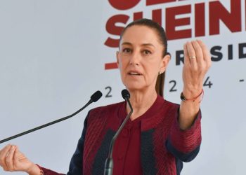 Sheinbaum promete 550 mil empleos con obras de infraestructura en 2025