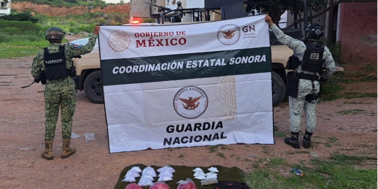 ¡Golpe a narcomenudistas! Aseguran más de 2 mil dosis de droga listas para su venta en Sonora