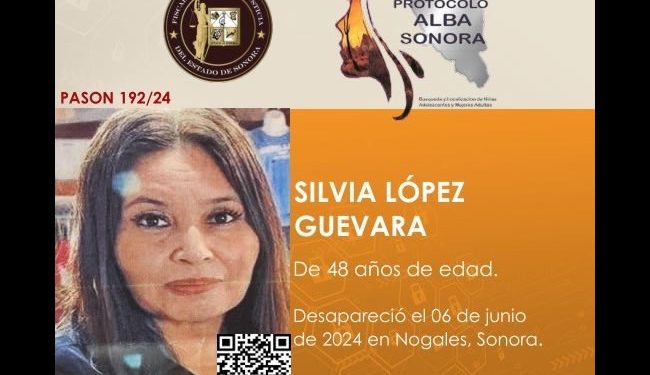 Reportan desaparición de mujer de 48 años en Nogales ocurrida hace dos meses