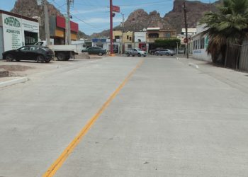 Concluye Ayuntamiento de Guaymas obra de la calle Paraje
