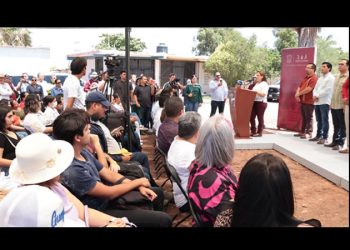 Realiza Ayuntamiento de Guaymas arranque de obra en el acceso a ITSON.