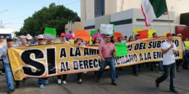 ‘Unión de usuarios’ convocan a nueva marcha contra CFE en Hermosillo