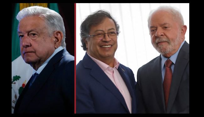AMLO se sale de diálogo sobre Venezuela; Lula y Petro siguen adelante