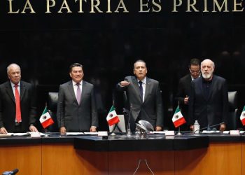 Manlio Fabio Beltrones presidió la instalación del Senado de la República y tomó protesta a las y los 128 Senadores