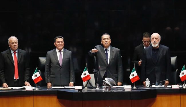 Manlio Fabio Beltrones presidió la instalación del Senado de la República y tomó protesta a las y los 128 Senadores