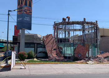 Derrumban Mc Donald’s Satélite en Hermosillo; iniciará proceso de remodelación