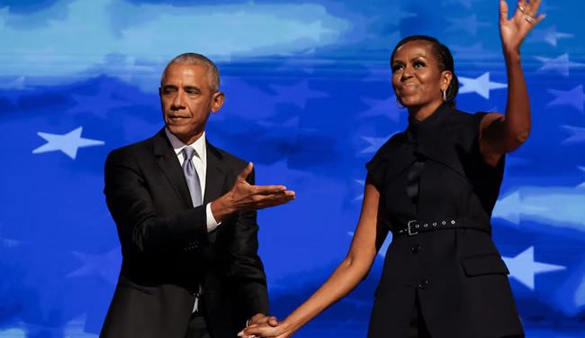 “La esperanza está de vuelta”: Barack y Michelle Obama invisten a Kamala Harris como su heredera política