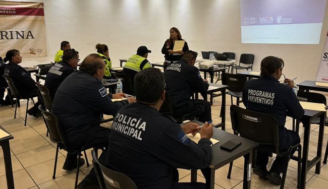 SSP Sonora capacita a policías de Guaymas sobre atención a víctimas de violencia familiar y de género