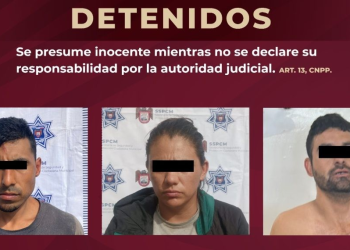 Detienen a tres que dispararon contra oficiales; uno era buscado en Sonora por homicidio