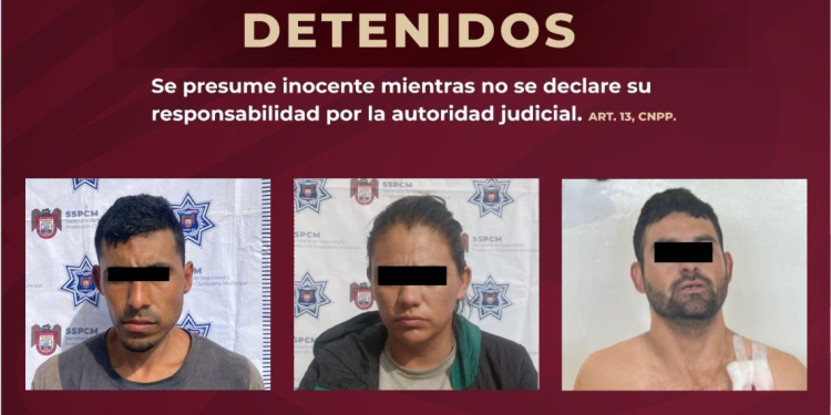 Detienen a tres que dispararon contra oficiales; uno era buscado en Sonora por homicidio