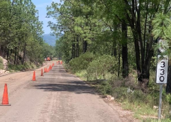 Repara SICT carretera Basaseachi-Sonora; terminará en 45 días
