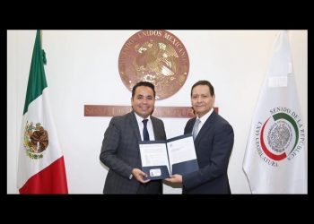 Se registra Heriberto Aguilar como Senador de la República para integrar la LXVI Legislatura