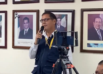 Manuel Ángulo, reportero de Meganoticias SLRC, es amenazado tras confrontar al alcalde Santos González 