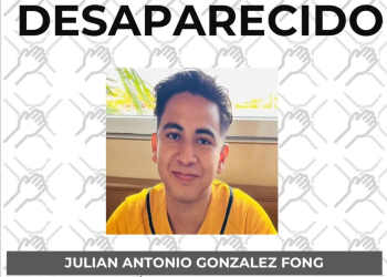 Buscan al joven Julián Antonio, desaparecido en Obregón