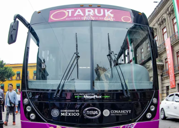 Así es ‘Taruk’, el primer autobús eléctrico mexicano hecho por el Conahcyt para transporte público
