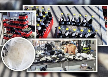 Encuentran droga escondida en cajas de refresco en frontera de Sonora y Arizona