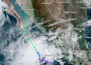 ¡Alerta! Depresión Tropical Nueve-E se dirige a BCS, Sinaloa y Sonora: Sigue su trayectoria EN VIVO
