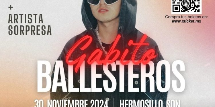 Gabito Ballesteros en Sonora 2024: precios de los boletos por Xticket.mx